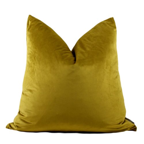 Loden Green Velvet Pillow Cover