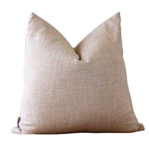 linen blend pillow