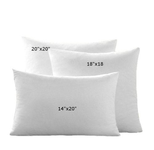 faux down pillow inserts