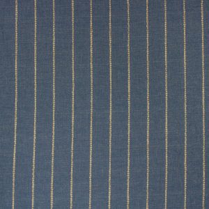 Blue & Oatmeal Stripe Pillow Cover