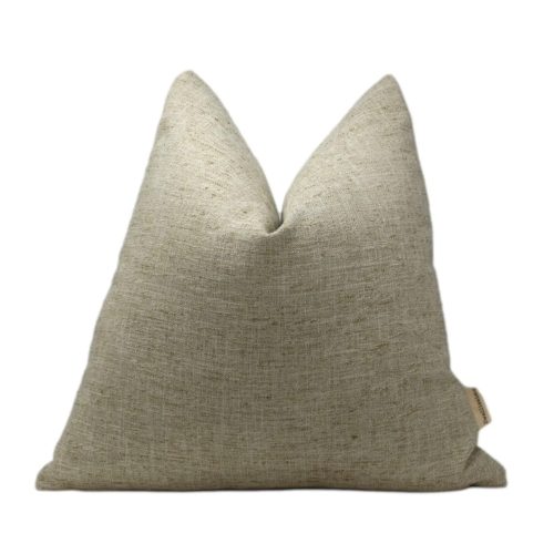 Taylor celadon textured pillow