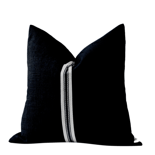 Cairn Black Pillow