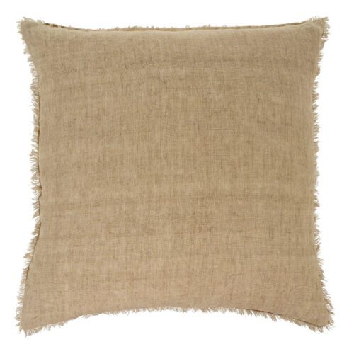 Malaga Light Tan Linen Pillow