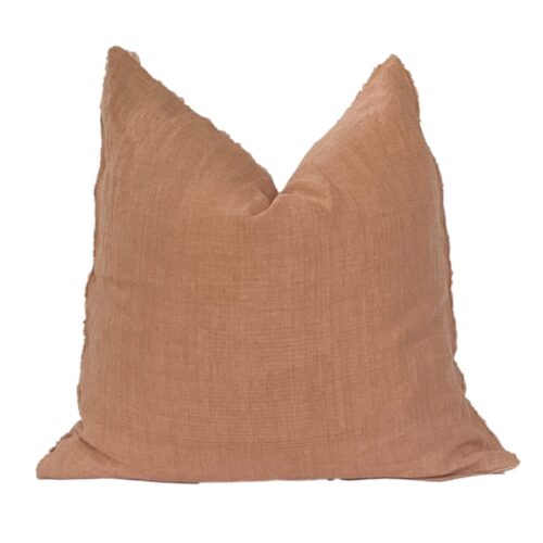 Avila Pumpkin Linen Pillow