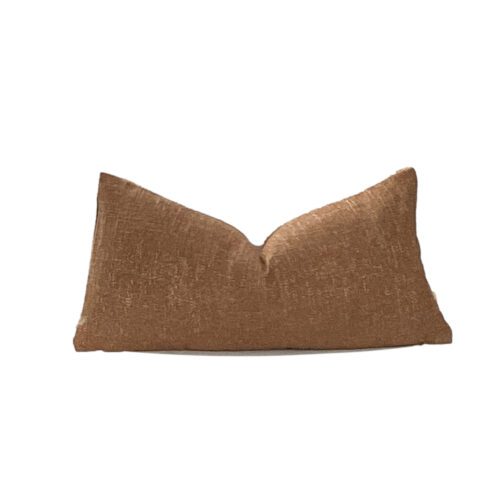 Burnie Spice Nubbly Woven Pillow Cover