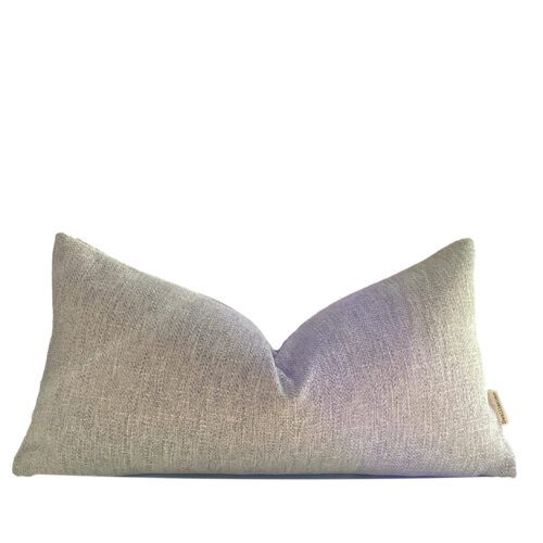 Torino Grey Textured Pillow