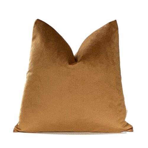 Zen | Dark Mustard Velvet Pillow Cover