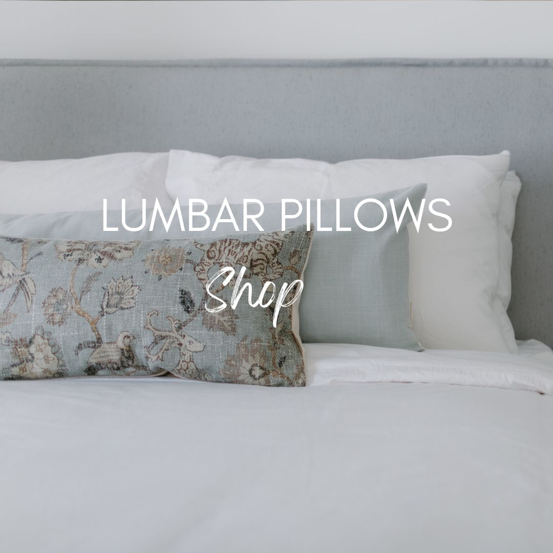 long lumbar pillows