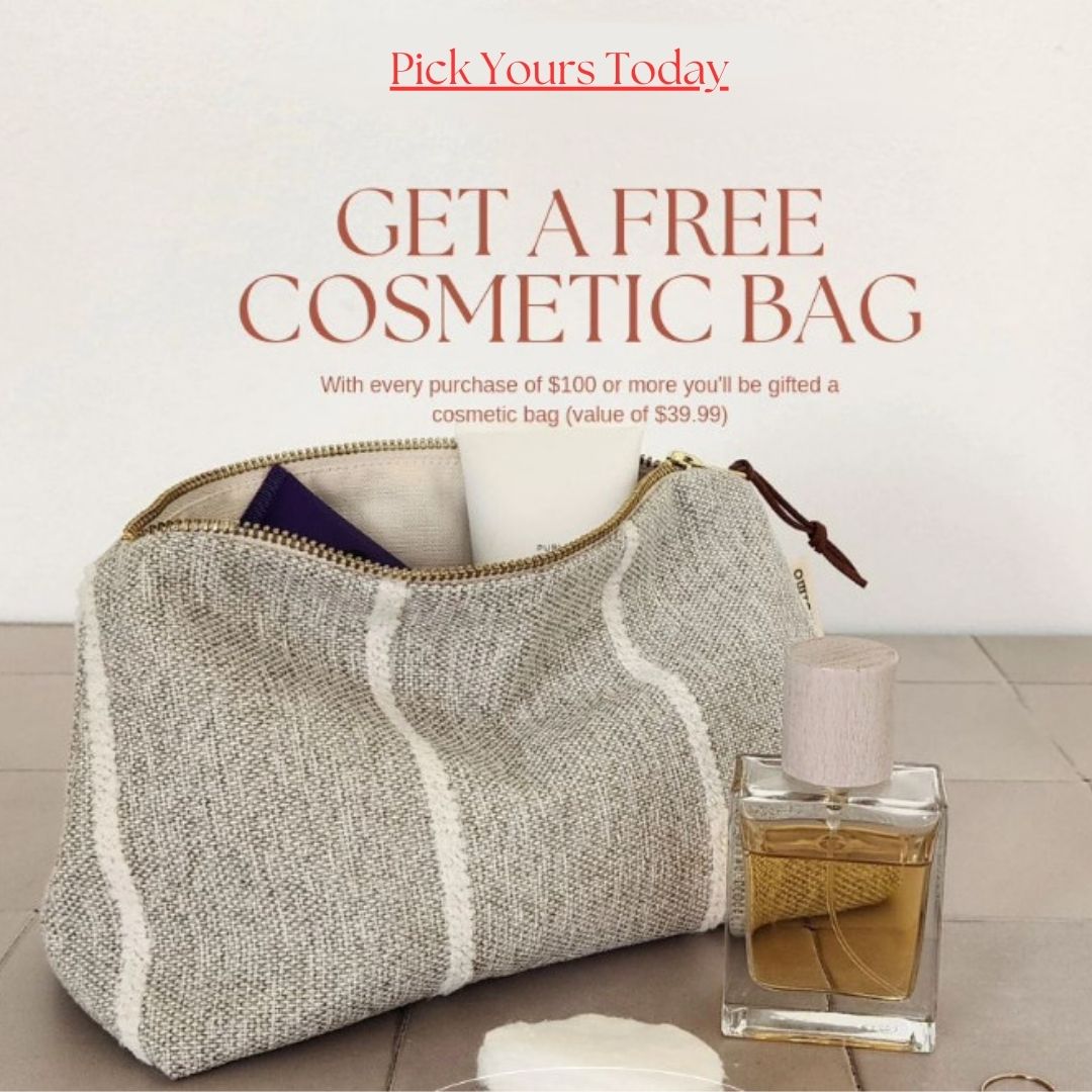 free cosmetic bag